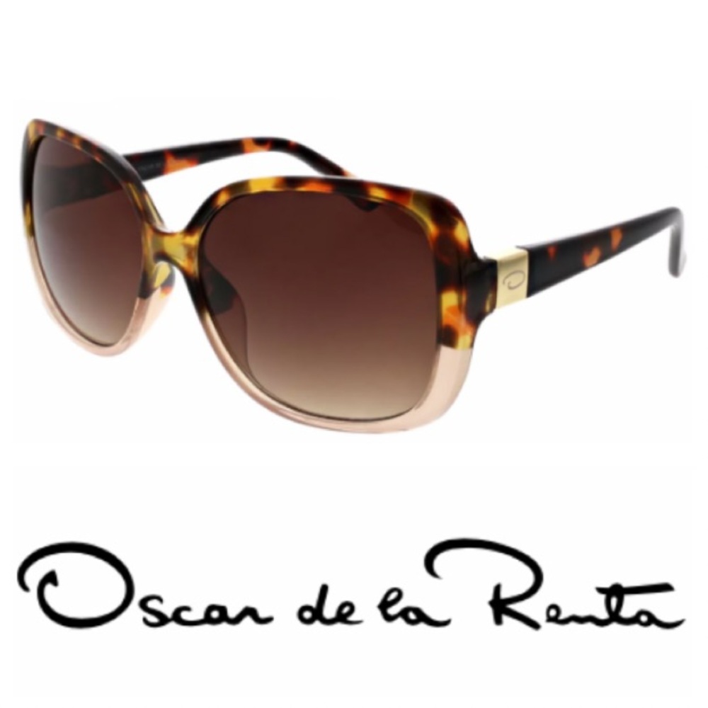 Oscar De La Renta Mod1341 220 Tortoise Ombré Sunglasses